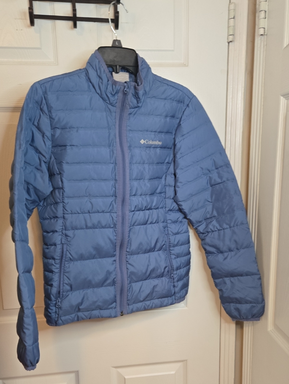 Columbia Blue Quilted Jacket
